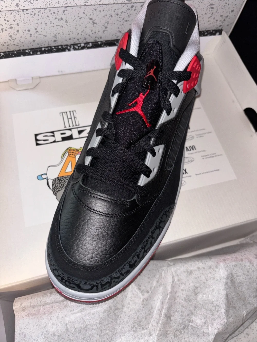 Jordan Retro Black, Red & White Low-Top Basketball Sneakers